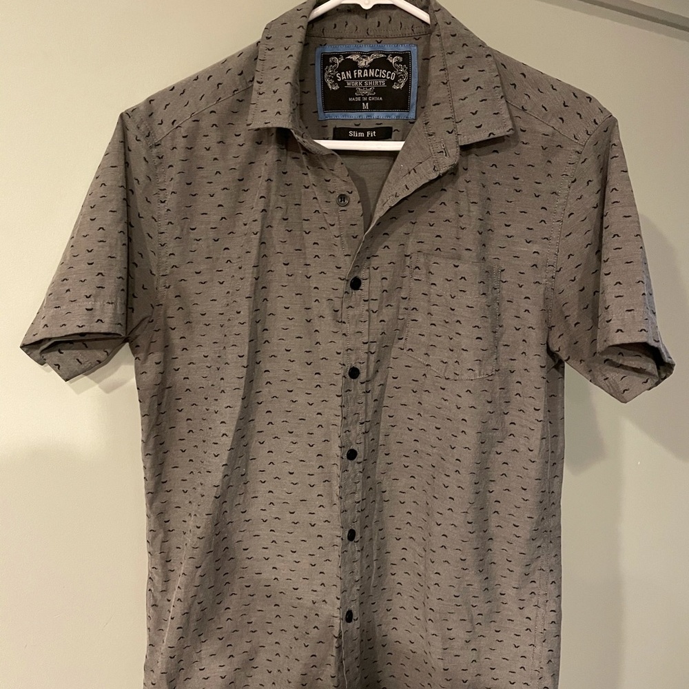 San Francisco Work Shirts - little mustaches